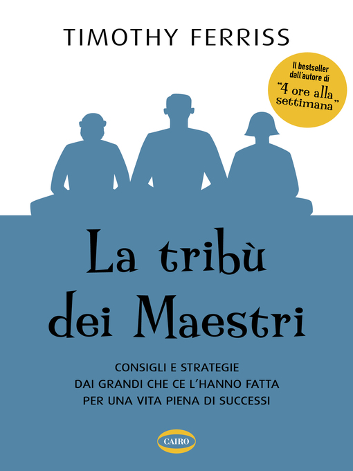 Title details for La tribù dei maestri by Timothy Ferriss - Available
